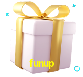 Receba seus bônus de boas-vindas no funup